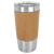 Polar Camel 20 oz. Laserable Leatherette Tumbler with Clear Lid