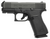 GLOCK 43X, GEN5, GNS, 2-15Rd Mags, BL GLOCK, Model 43X, Semi-Auto, 9mm Black slide, Front Rail