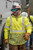True North Elements Cyclone Men's Pull-Over FR Hoodie, Hi-Vis Yellow w/ Camo