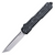 Hogue Counterstrike Out-the-Front Automatic 3.35" Tanto Blade with G-Mascus Black G10 Cover