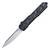 Hogue Counterstrike Out-the-Front Automatic 3.35" Drop Point Blade with G-Mascus Black G10 Cover