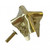 TheFireStore Brass Crown Piece Only (Attaches To Top Of Helmet)