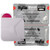 N.A. Rescue Twin Pack of Latex Free HyFin Adhesive 6"x6" Transparent Vented Chest Seal