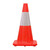 JBC Safety Plastics 18" Traffic Cone, Orange