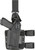 Safariland Model 6005 SLS Tactical Holster with Quick Release Leg Harness, Tactical Black