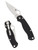 Spyderco Para Military 2 Knife, G-10 Black Handle, Plain Edge