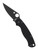 Spyderco Para Military 2 Knife, G-10 Black Handle, Black Blade
