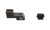 Trijicon 1911 Novak Cut HD Night Sight Set w/ Yellow Front Outline
