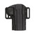 Uncle Mike's Reflex Holster with Paddle, Belt Loop, Black, Right Hand
