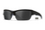 Wiley X Valor Sunglasses, Smoke Grey & Clear Lenses, Matte Black Frame