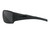 Wiley X Twisted Black Ops Sunglasses, Smoke Grey Lens, Matte Black Frame