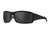 Wiley X Twisted Black Ops Sunglasses, Smoke Grey Lens, Matte Black Frame
