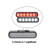Ion Duo Series Linear-LED, Universal Light, Black Housing