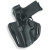 Gould & Goodrich Gold Line, 3 Slot Pancake Holster, Black, Left Hand Fits: Smith & Wesson M&P Compact, .40 Cal.
