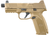 FNH 509 Tactical Semi-Auto, 9mm, (1) 17 Rd and (1) 24 Rd, NMS FDE
