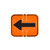 Arrow Sign Standard Horizontal Snap-on Traffic Signs