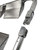 Exclusive Silver Aluminum Scoop Stretcher