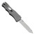 Hogue Exploit 3.5" OTF  Automatic Tanto Blade Tumbled Finish Aluminum Frame - Matte Grey STOCKED