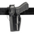 Safariland Level II Retention Duty Holster Mid-Ride, Left Hand, Black, STX Fits: Sig P250 9mm, .40 4.7" Barrel