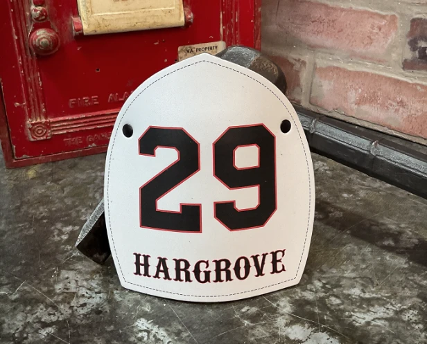 Box 31 Leatherworks Custom Boston Helmet Shield