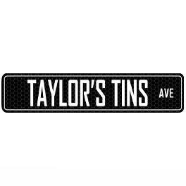 Taylor's Tins Street Signs