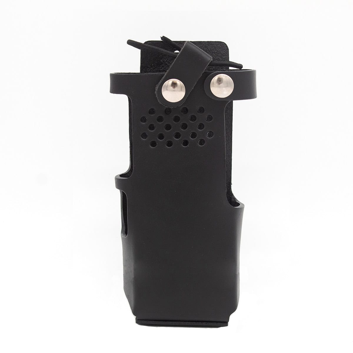 Boston Leather Leather Radio Holder for Motorola APX 8000HXE