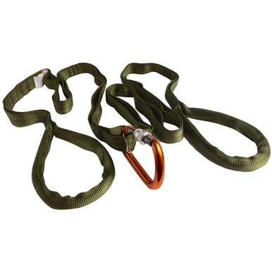 ARS Multi-Loop Rescue Strap with Carabiner