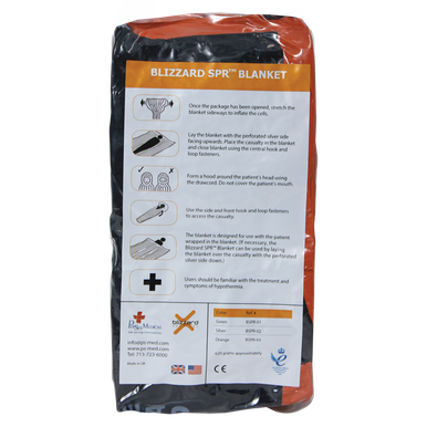 PerSys Medical Blizzard SPR Blanket, Orange