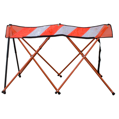 Flex-Safe Hi-Vis Collapsible Barricade