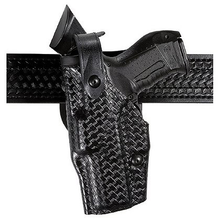 Safariland Model 6360 ALS Level III, Mid-Ride Duty Holster, Hood Guard