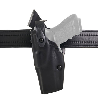 Safariland Model 6360 ALS Level III, Mid-Ride Duty Holster, Hood Guard