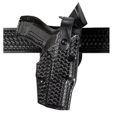 Safariland Model 6360 ALS Level III, Mid-Ride Duty Holster, Hood Guard