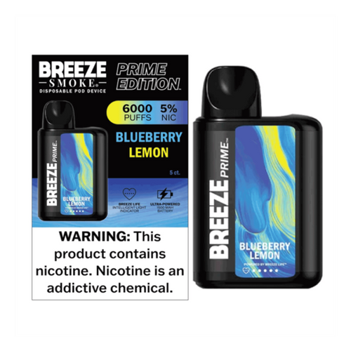 Breeze Smoke Prime Edition 6000 Puff Disposable - Worldwide Vape