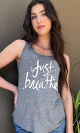 JUST BREATHE TANK (Charcoal)