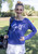GOLF CURSIVE LIGHTWEIGHT BRUSHED FLEECE PULLOVER TOP (Navy)