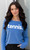 TENNIS.  LIGHTWEIGHT BRUSHED FLEECE PULLOVER TOP (Blue)
