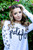 GRATEFUL HEART L/S FLEECE PULLOVER with  HEARTS on Arm (White)