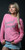 COASTAL COWGIRL LIGHTWEIGHT BRUSHED FLEECE TOP (Pink)