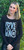 LOVE & PEACE LIGHTWEIGHT HACCI RIBBED SWEATER TOP (Black)