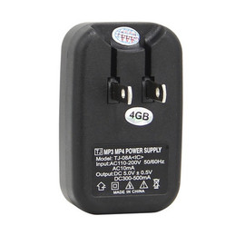 4GB HD Power Adapter Charger Spy Camera DVR