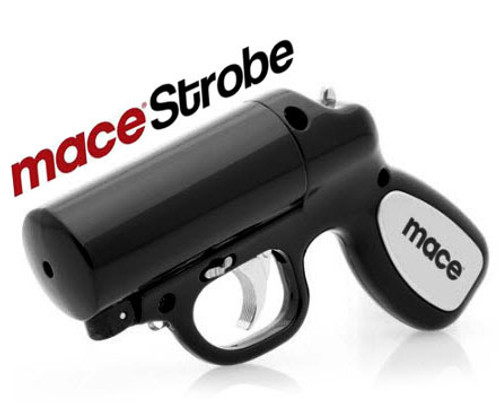 Mace Pepper Gun With Strobe