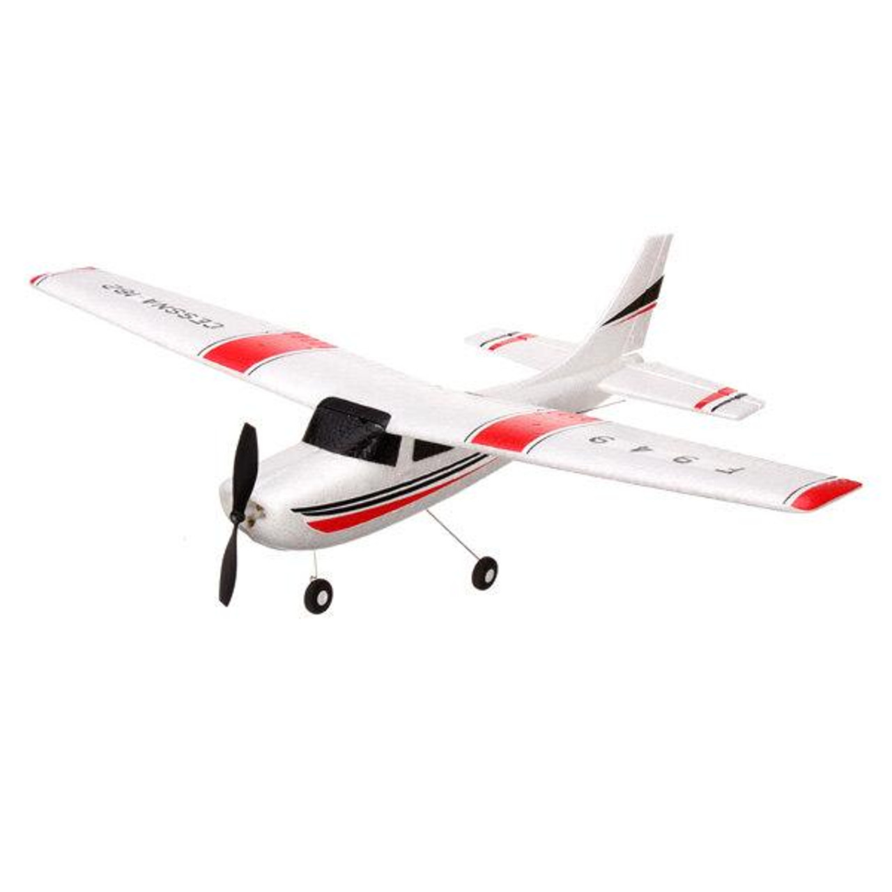 Avião de controle remoto WLtoys F949 branco