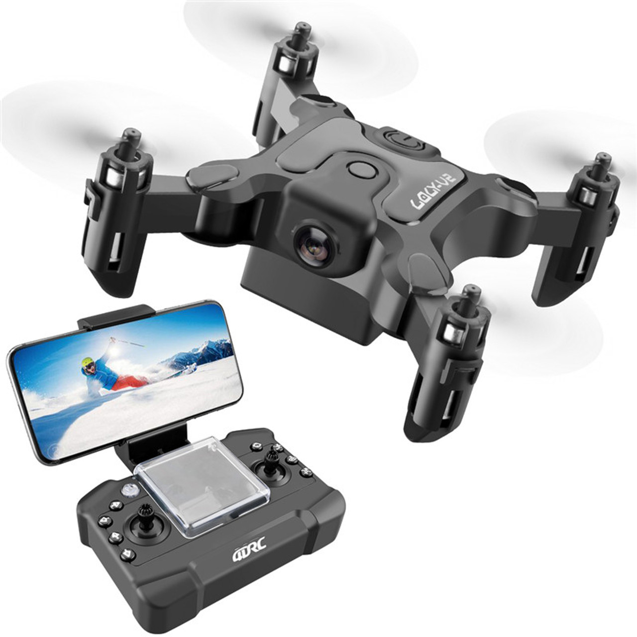 Mini Drone With HD Camera High Hold Mode RC Quadcopter RTF WiFi