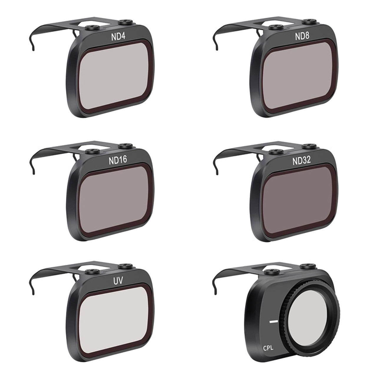 ND-PL/UV/CPL/ND/Night Optical Glass Lens Filter Set For DJI Mavic Mini 2  Drone