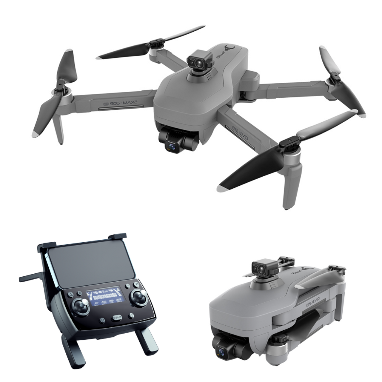Qmint Beast SG907 MAX 4K Câmera GPS Drone 5G WiFi com 3 eixos Gimbal ESC 25
