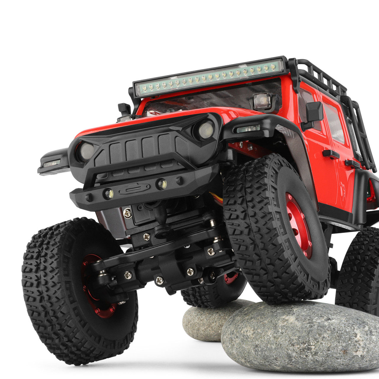 WLtoys 12427 2.4G 1/12 4WD Crawler RC Car With LED Light 7.4V 1500mAh