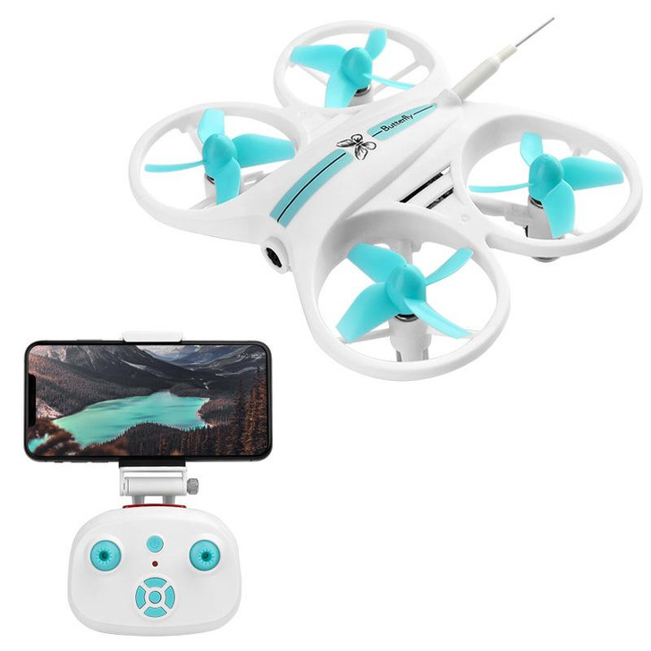 Mini drone 720P HD CAMERA six-way 2.4G with light 360 ¡ã flip fixed height aircraft