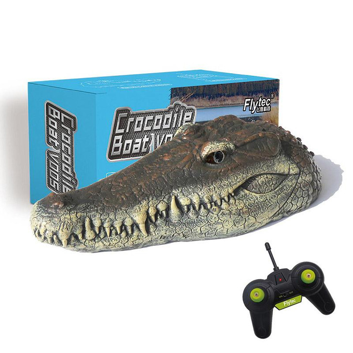 RC crocodile head boat 2.4Ghz waterproof simulation modeling toy