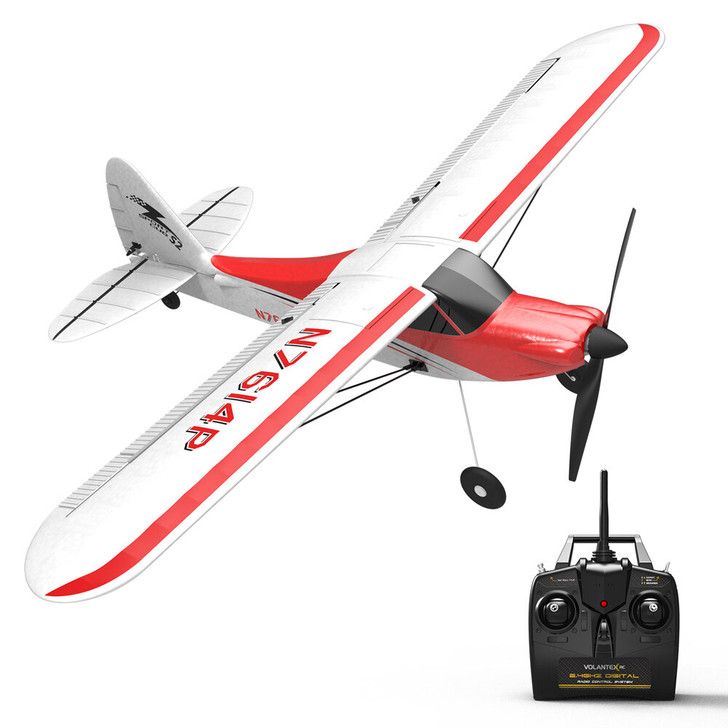 Volantex Sport Cub 500 761-4 500mm Wingspan 4CH One-Key Aerobatic Beginner  Trainer RC Glider Airplane RTF