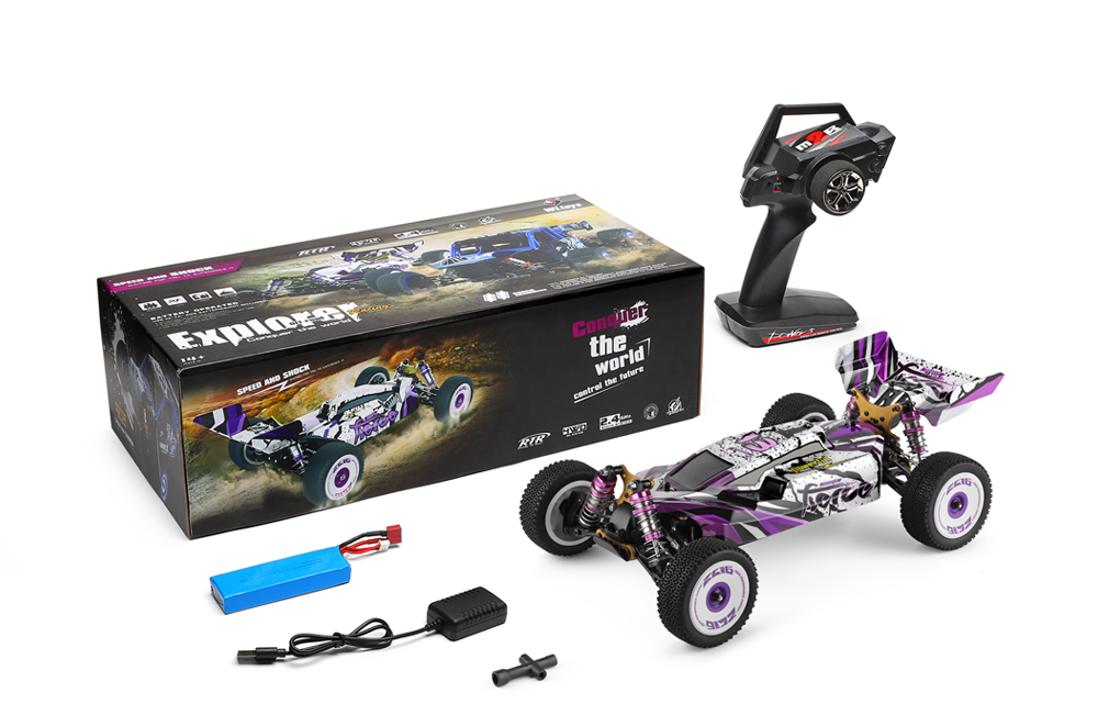Wltoys 124019 RTR 1/12 2.4G 4WD 60km/h Metal Chassis RC Car